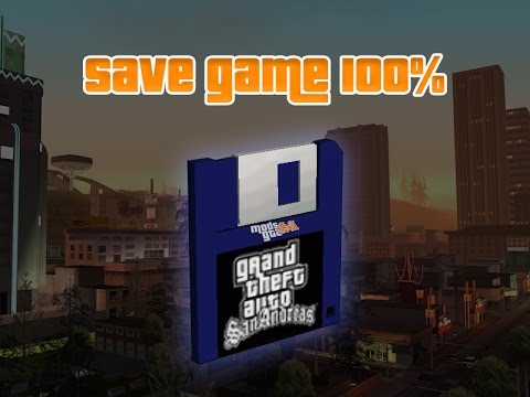 gta sa 100% save game
